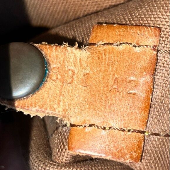 Louis Vuitton Brown Monogram Randonnee GM Coated Canvas Leather Duffel Backpack - Picture 13 of 13